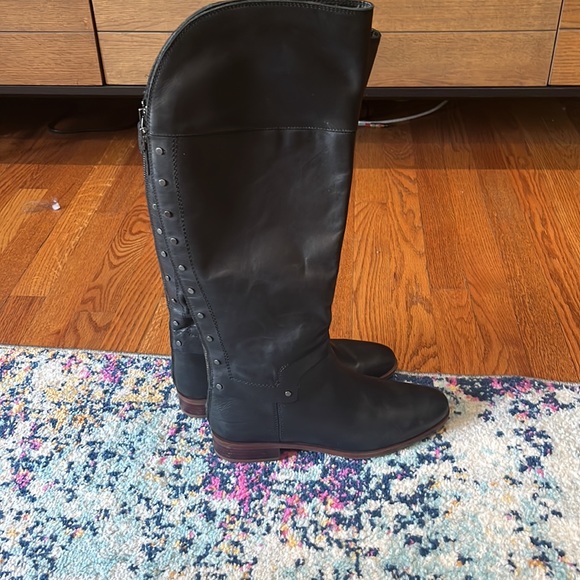 Franco Sarto Black Boots - Picture 3 of 8